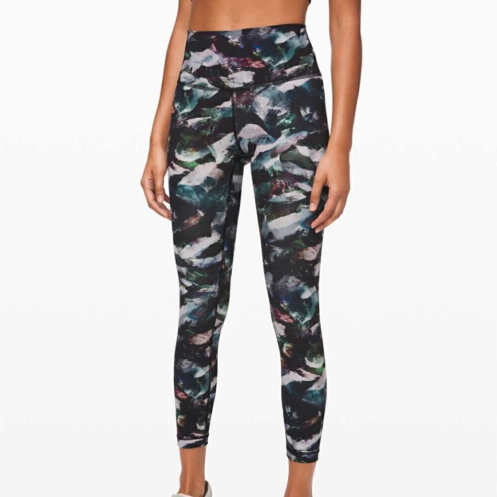 Lululemon Wunder Under High-Rise Tight 25" *Full-On Luxtreme - 6 Glacier Multi